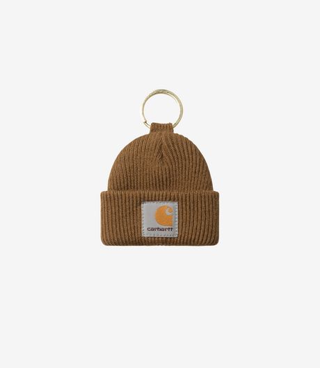 Carhartt WIP Mini Watch Hat Keychain Hamilton Brown