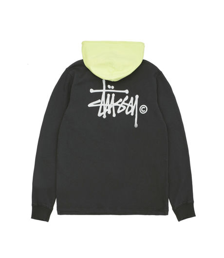 Stussy Two Tone Hood Black