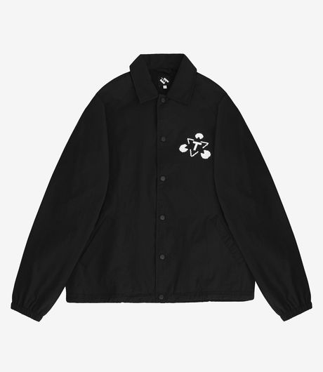 The Trilogy Tapes Three People Coach Jacket Black