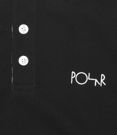 Polar Skate Co Duo Pique Shirt Black