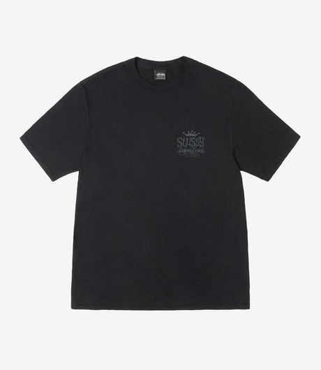 Stussy Beachhouse Pig. Dyed Tee Black