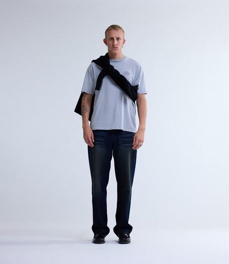 New Amsterdam Surf Association Chop Tee Washed Grey