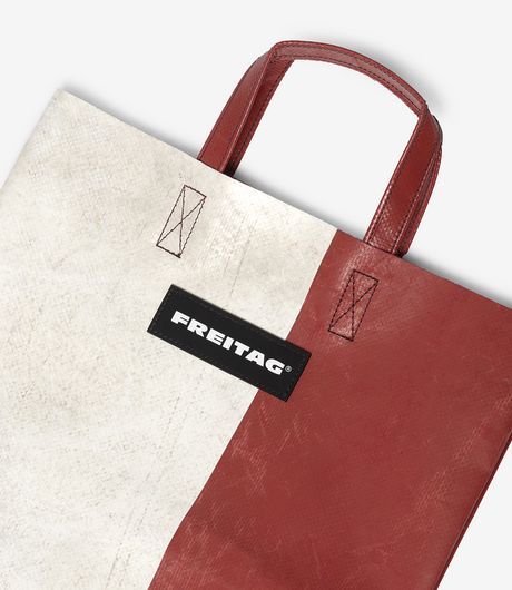 Freitag F52 Miami Vice Shopper White/Red