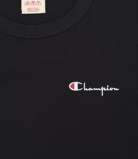 Champion Crewneck T-Shirt Summer Black 