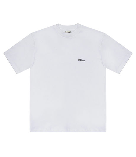 Drôle de Monsieur Balcony Graphic T-Shirt White