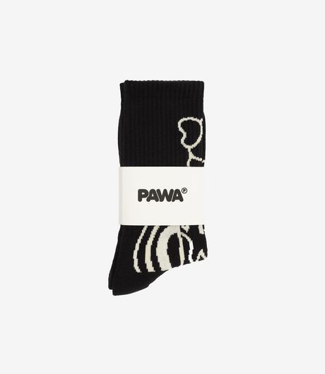 Pawa Speed Sports Doggo Socks Black