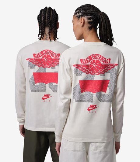 Jordan x Levis® LS Tee Pale Ivory