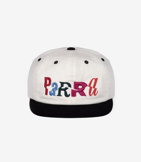 By Parra Error Logo 6 Panel Hat Off White