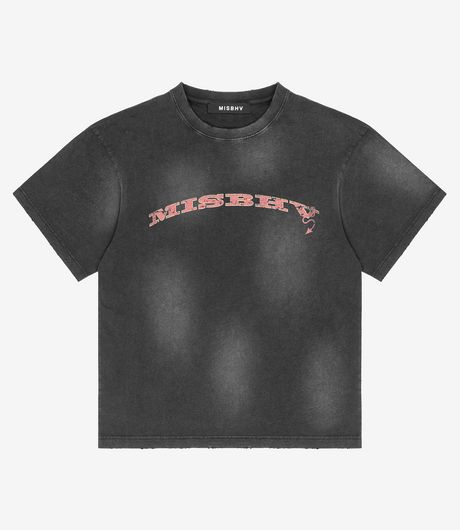 MISBHV Devil T-Shirt Faded Black