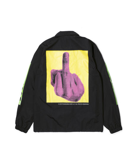 Pleasures Hardcore Freedom Coach Jacket Black