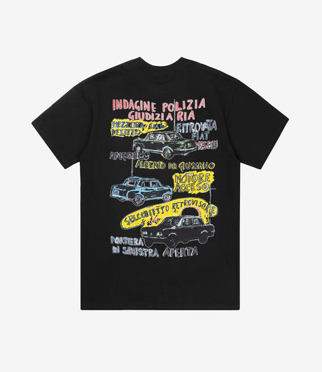 Fucking Awesome Car Explosion Tee Black