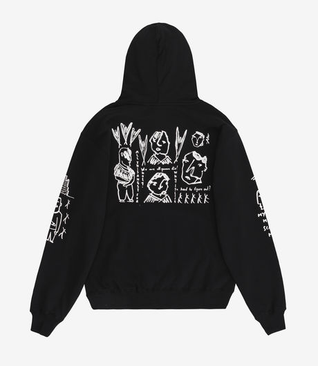 Polar Skate Co Seen Better Days Hoodie Black