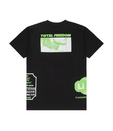 Pleasures Free Life T-Shirt Black