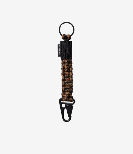 Carhartt WIP Rope Keyholder Hamilton Brown/Black