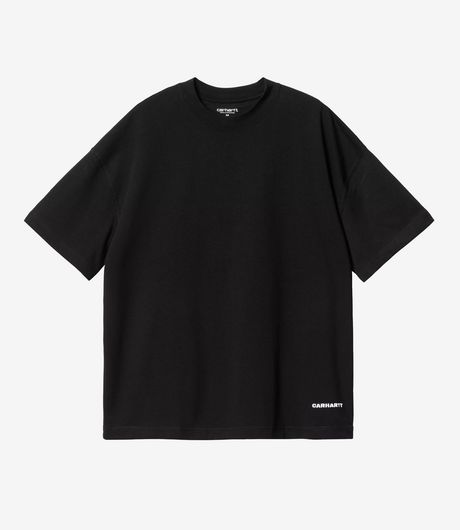 Carhartt WIP S/S Link Script T-Shirt Black/White