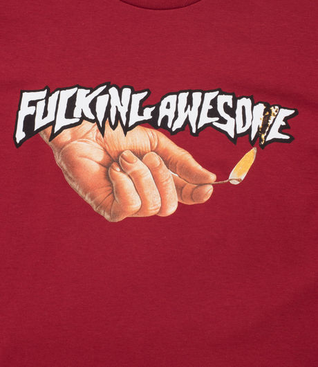 Fucking Awesome Pyro Tee Red