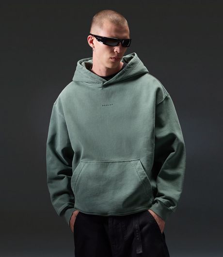 Oakley Echo Mod Embroidered Hoodie Aviator Green