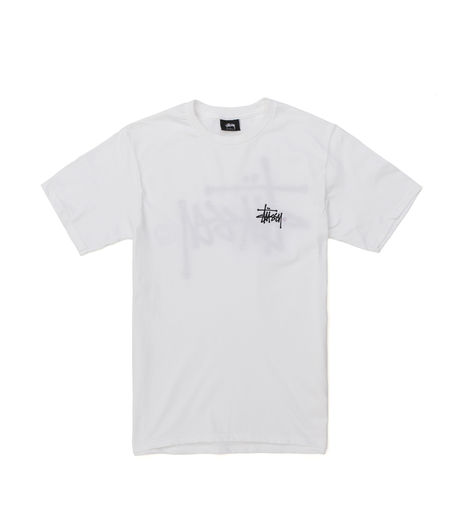 Stussy Basic Logo Tee White not used