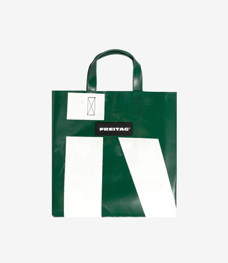 Freitag F250 Sonny Small Shoping Bag Green/White