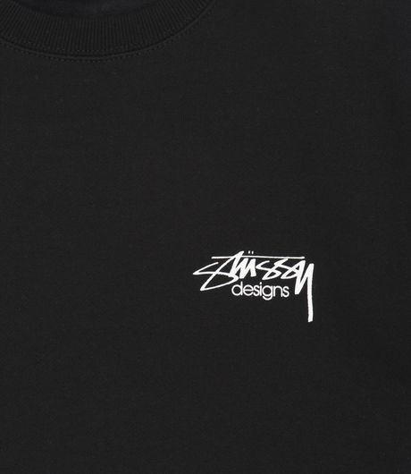 Stussy Roses Crew Black