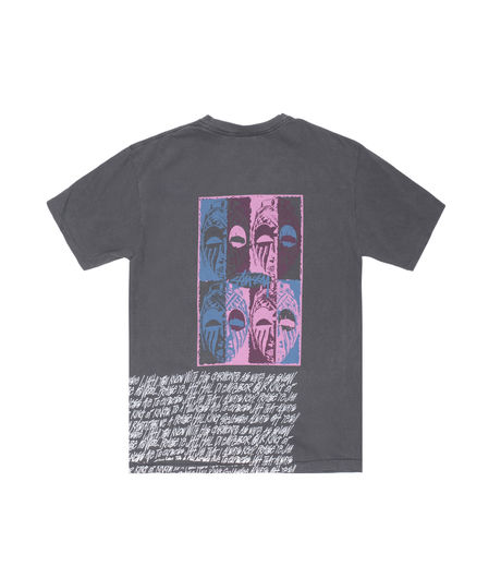 Stussy Masks Pig. Dyed Tee Black