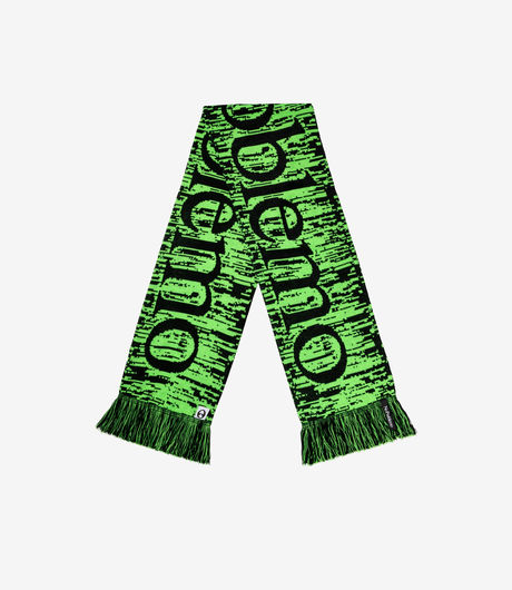 No Problemo Glitch Scarf Green