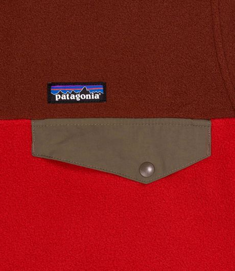 Patagonia Lightweight Synchilla® Snap-T® Fleece Pullover Amanita Red
