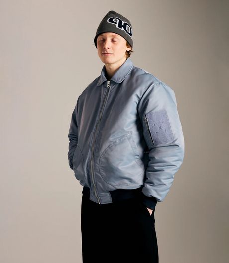 POP Trading Company Flight Jacket Nylon Tradewinds