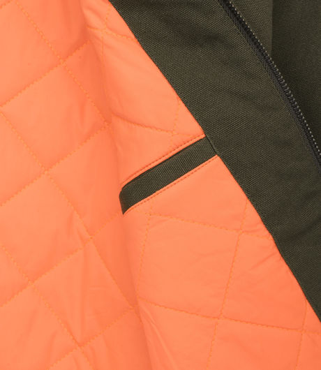 Bronze 56K Duck Canvas Jacket Black Hunter Green