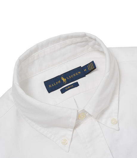 Ralph Lauren Slim Fit Oxford Shirt White