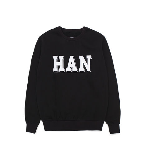 Han Kjøbenhavn Crew Neck Black Logo