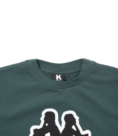 Kappa Kontroll Big Omini Tee Dark Green