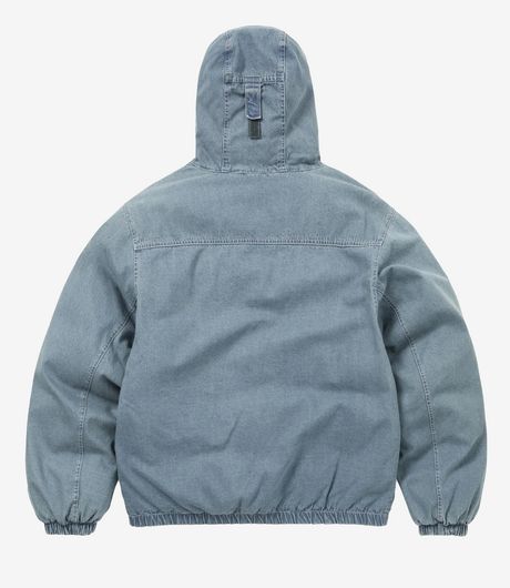 Thisisneverthat Denim Down Puffer Jacket Washed Denim