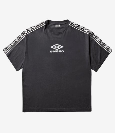 Umbro Offence Defence Tape Tee Washed Black
