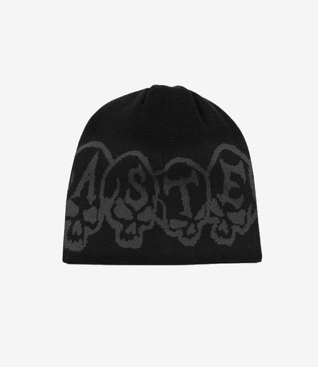 Wasted Paris Bury Reversible Brow Beanie Black/Charcoal
