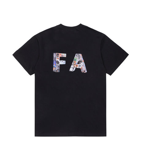 Fucking Awesome Paper Mache Tee Black