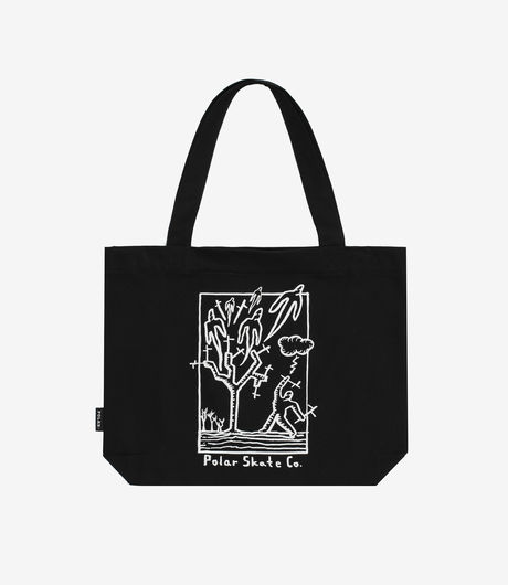 Polar Skate Co Heaven Tote Bag Black