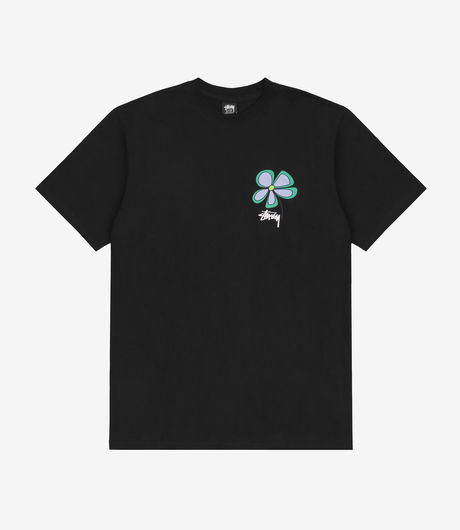 Stussy Flower Tee Black