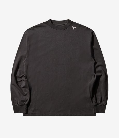ROA Logo Long Sleeve Washed Black