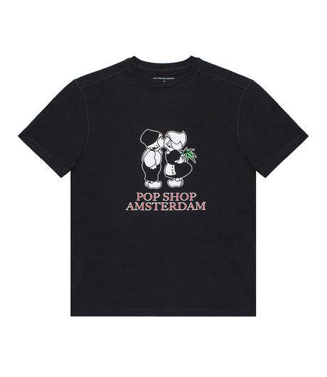Pop Trading Company Amsterdam T-Shirt Black