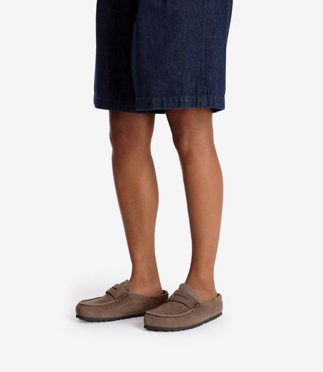 Birkenstock Naples Wrapped Regular Concrete Grey