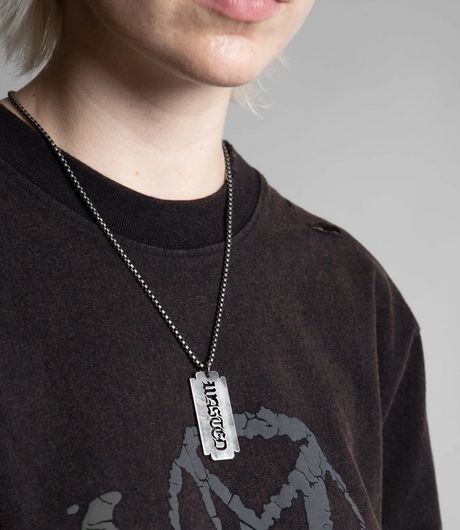 Wasted Paris Sharp Necklace Silver
