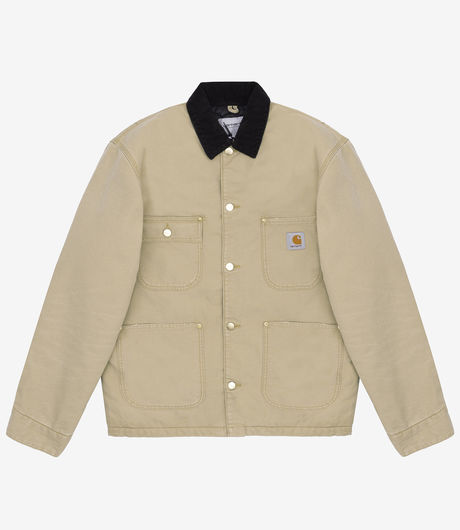 Carhartt WIP OG Chore Coat Jacket 'Dearborn' Canvas Dusty H Brown/Black Aged Canvas