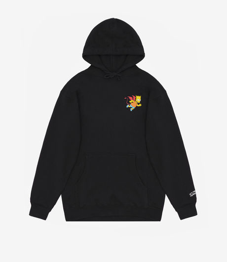 Chinatown Market x The Simpsons Devil Arc Hoodie Black 