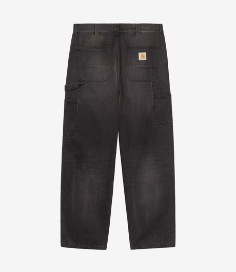Carhartt WIP OG Single Knee Pant Camano Denim Black Tobacco Used Wash