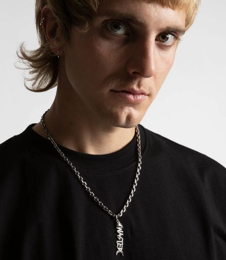 Wasted Paris Surrender Necklace Silver