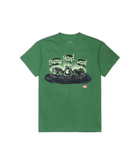 Bronze 56K Frog Tee Kelly Green