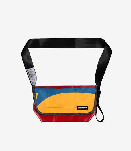 Freitag F42 Surfside 6 Medium Messenger Bag Red/Orange/Blue
