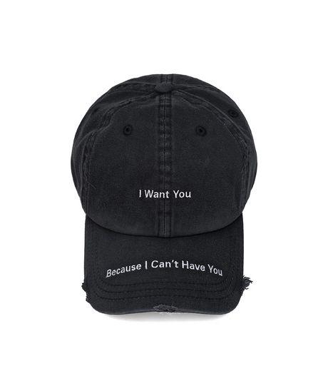 MISBHV I Want You Cap Washed Black