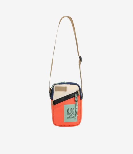 Topo Designs Mini Shoulder Bag Almond/Emberglow